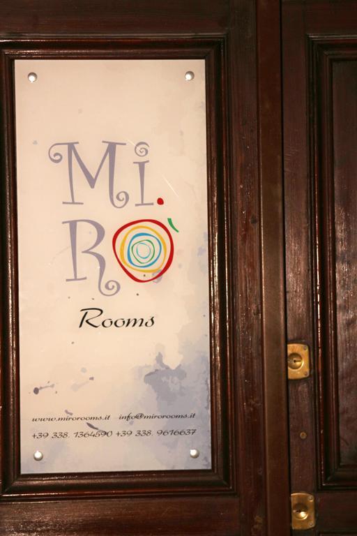 Mi.Ro Rooms Rom Eksteriør billede